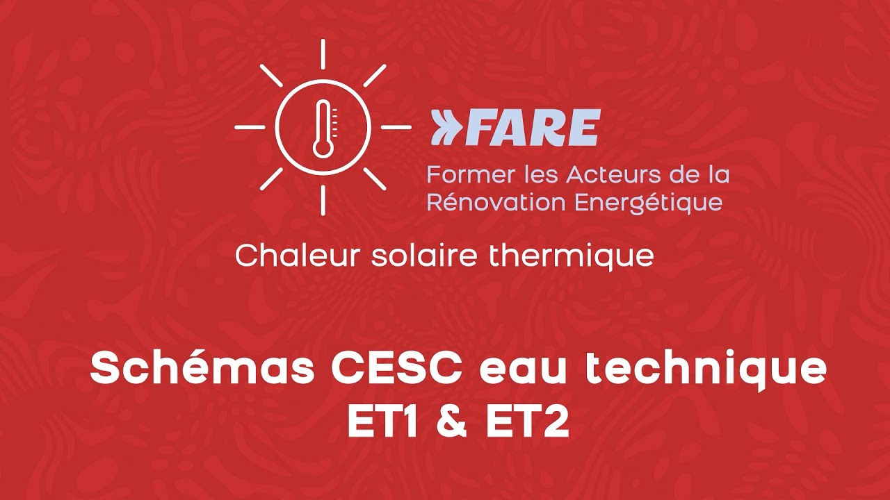 Schémas CESC eau technique ET1 et ET2