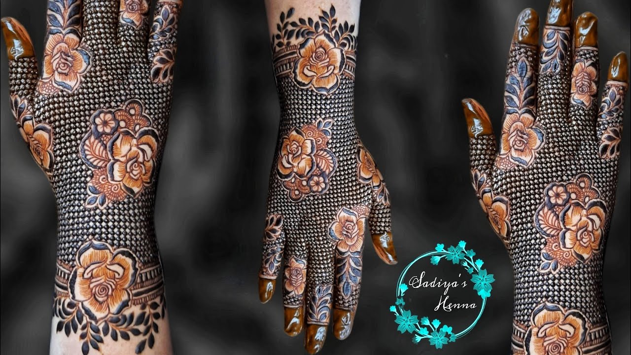 Simple And Easy Mehndi Designs | Checks Mehndi Designs |Rose mehndi designs |New Mehndi Designs 2023