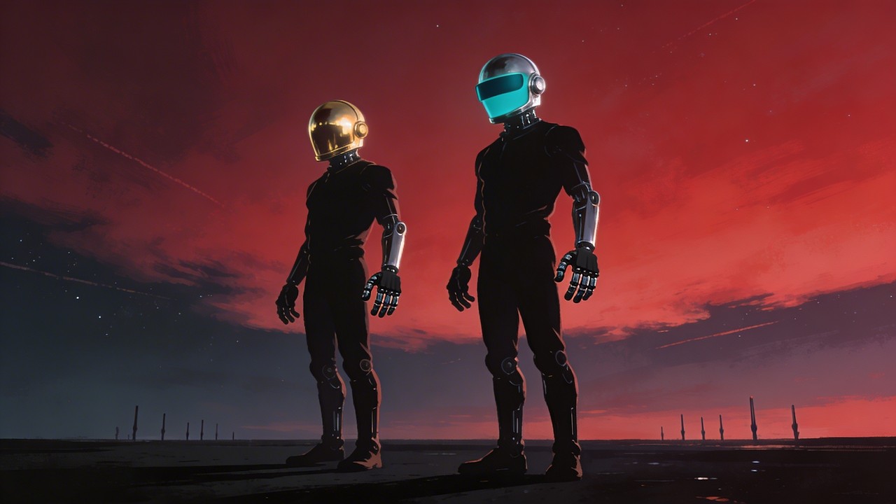 Aesthetic Electronic Groove — Daft Funk Vibes Late Drive