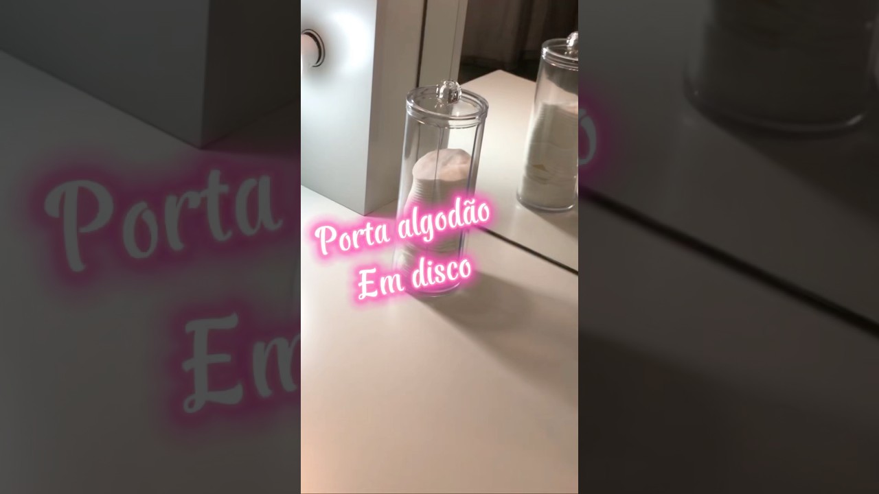 Porta algodão em disco 