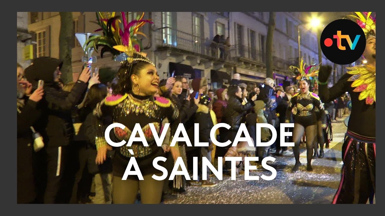 Nouveau succès pour la cavalcade de la Saint-Sylvestre à Saintes