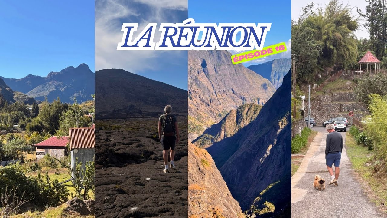 MES PARENTS SONT VENUS ME VOIR À LA REUNION!