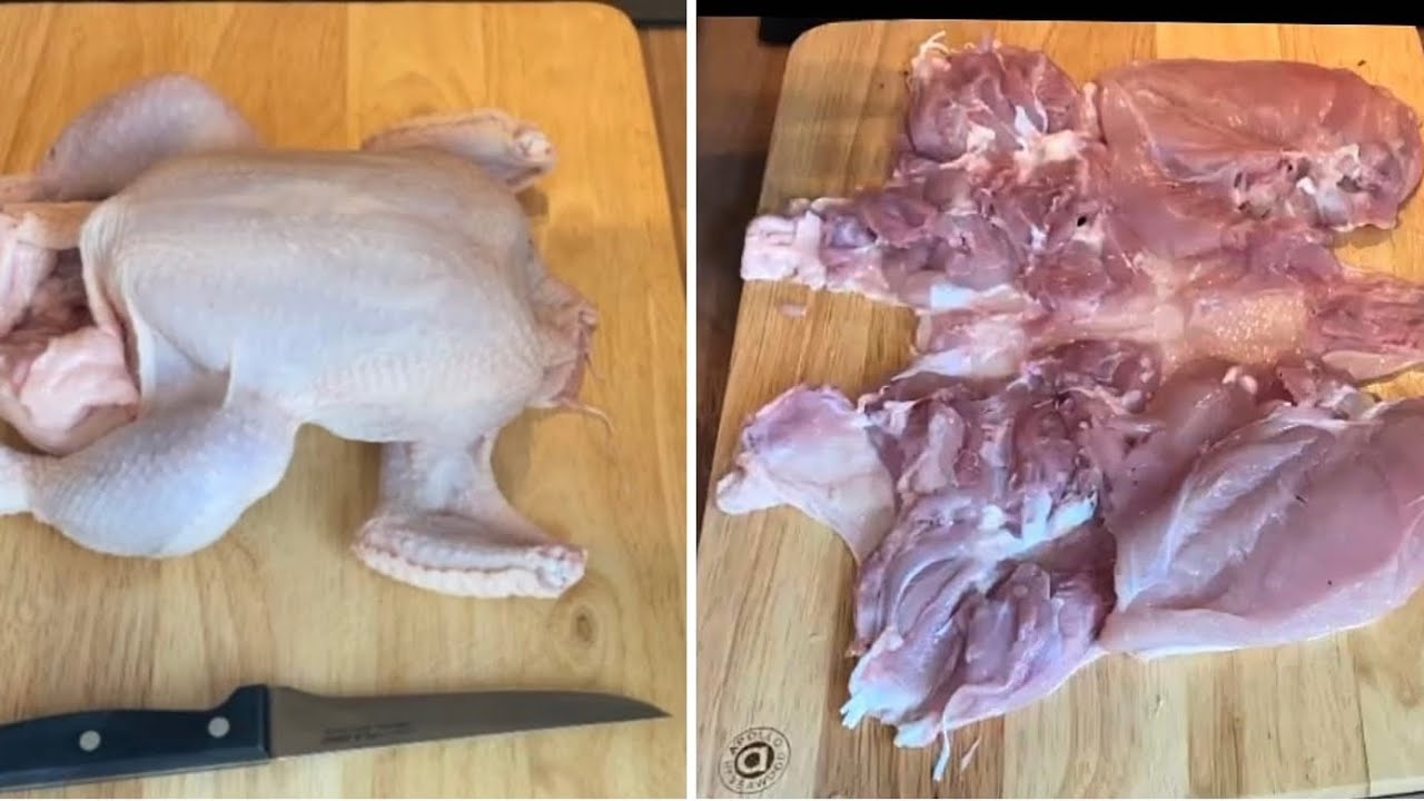 Kako otkoštiti pile? - How to debone a chicken easily