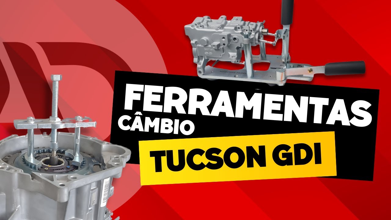 Ferramentas para manutenção do câmbio Tucson GDI - D7UF1