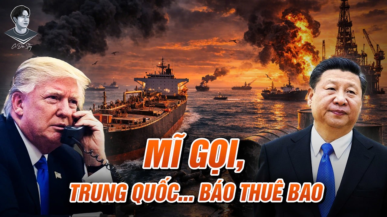 &Ocirc;NG TRUMP GỌI TRUNG QUỐC CỬ T&Agrave;U CHIẾN ĐẾN HỘI ĐỒNG IRAN...NGHE CỨ SAI SAI