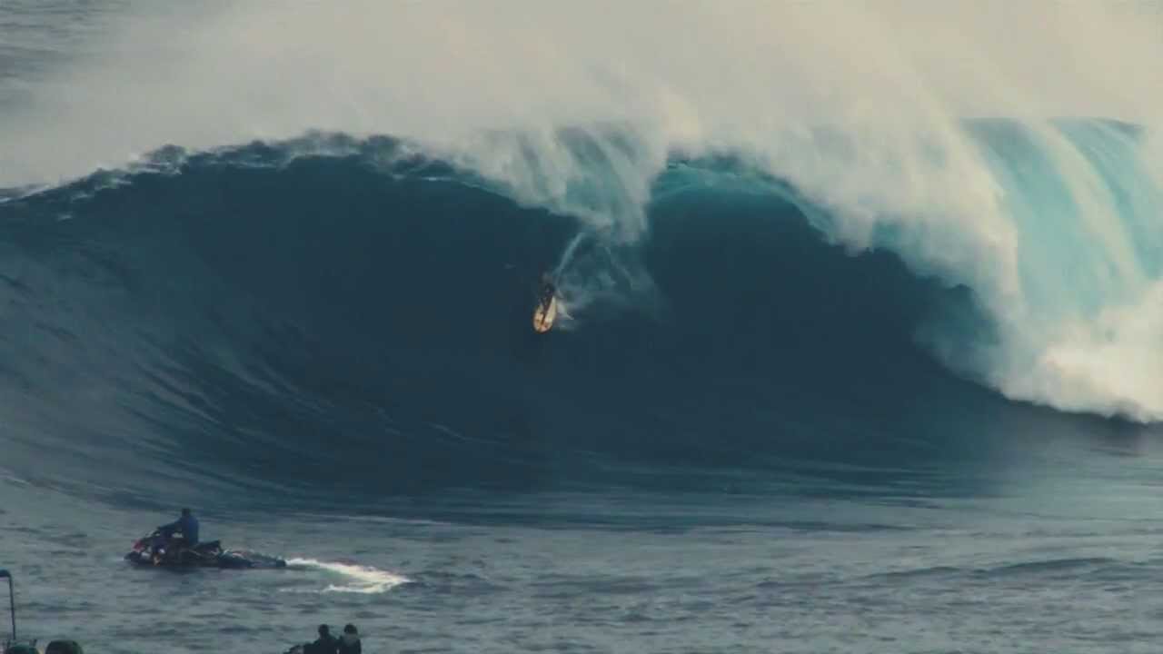Kai Lenny on his recent mind-bending SUP barrel at Jaws - 3/2/2014