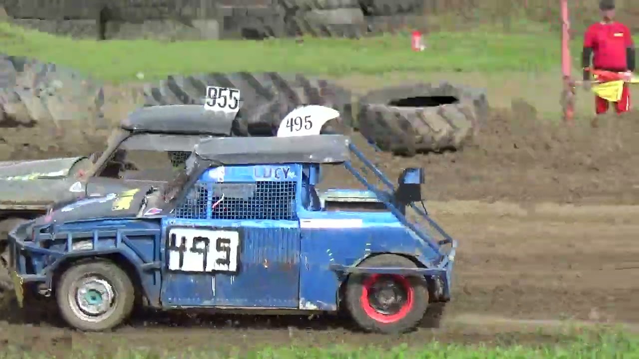 Trabant Tuning Durchgang 3 Lauf 1 - Stock Car Grimmen September 2025