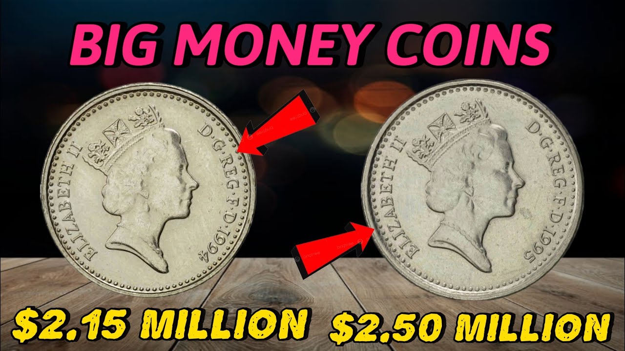 Most Valuable 5 Pence Coins 1994 & 1995 UK  Worth Big Money Rare Five Pence Coins You  Look For