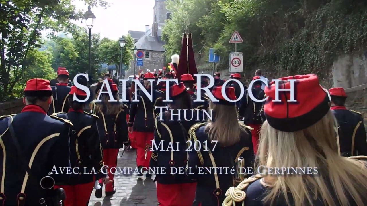 Saint Roch à Thuin. Mai 2017