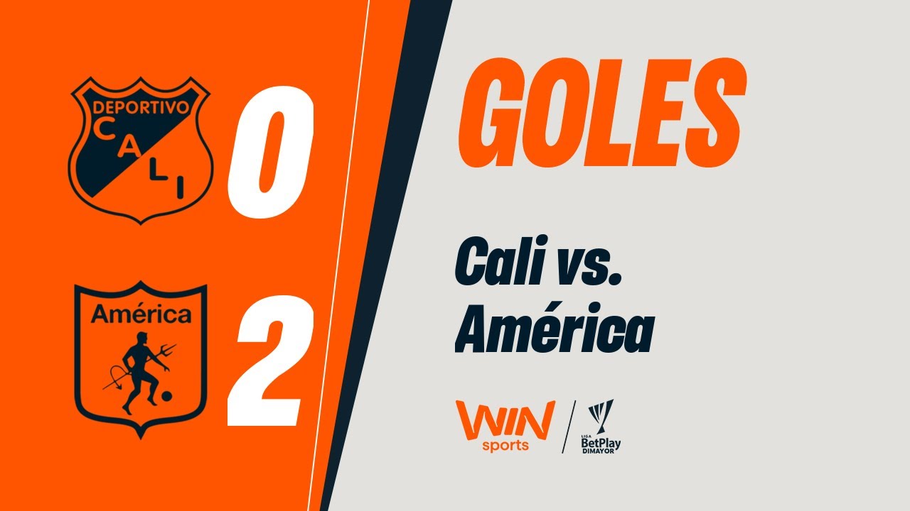 Cali vs. América (goles) | Liga Betplay Dimayor 2025-2 | Fecha 16
