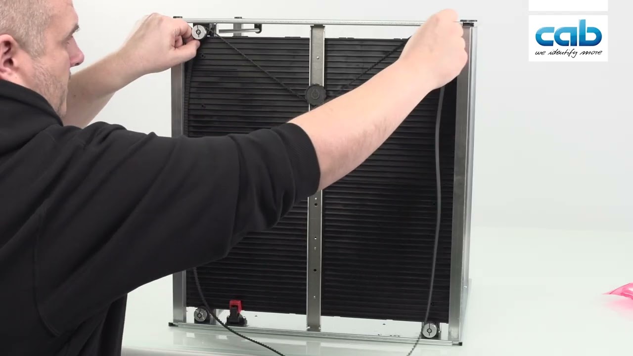 Mounting cab PCB magazines 6000, 7000 | Endmontage cab Leiterplattenmagazine 6000, 7000