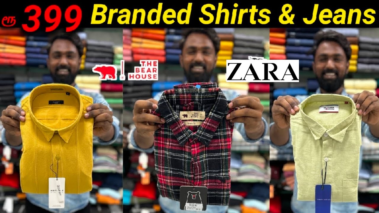ரூ. 399 Branded Shirts & Jeans Low price | BUY 1 GET 1 OFFER | ✅ Online Order | Vimals lifestyle