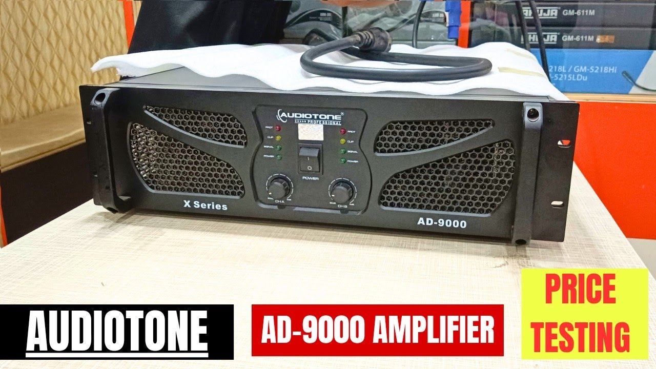 Audiotone AD-9000 Powerful Amplifier Audiotone Amplifier Price & Testing Dj Tech Bihar