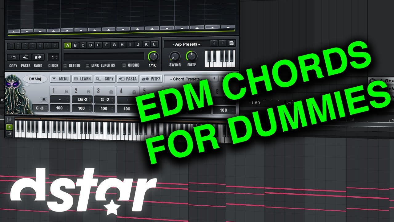 EDM Chord Progression Tutorial - Life Made Easy with Cthulhu