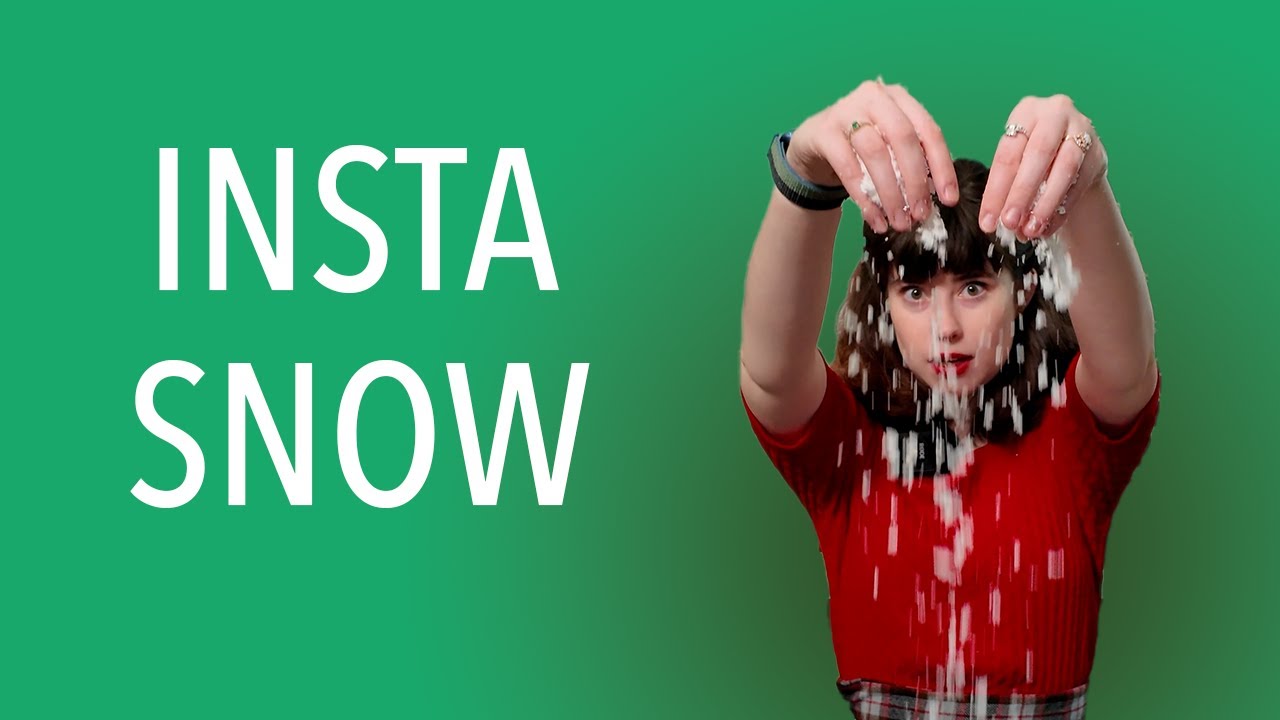 Insta Snow Explained: The Chemistry Behind Instant Snow