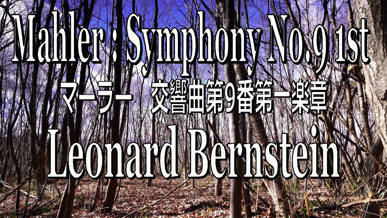 マーラー交響曲第9番第一楽章  Leonard Bernstein