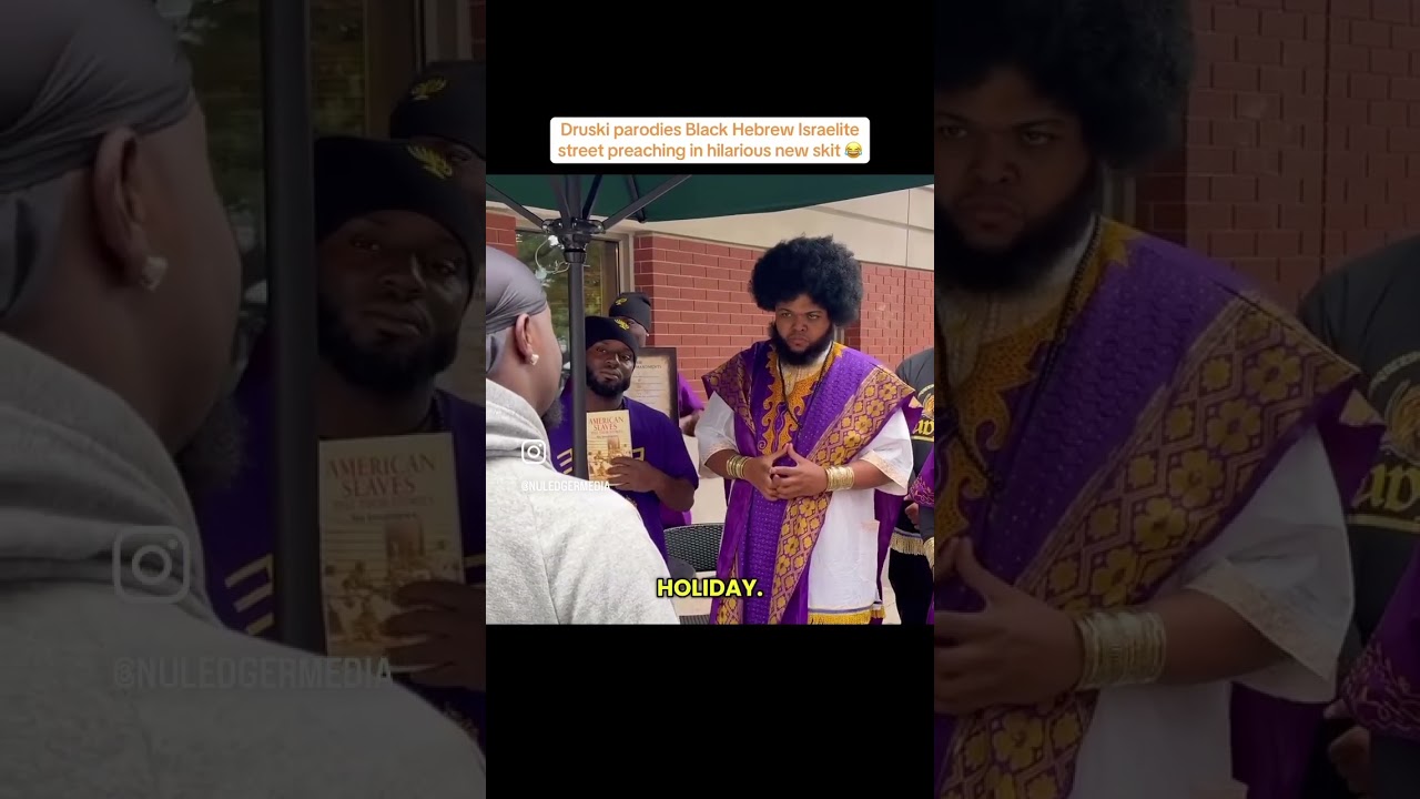 🚨‼️ @DRUSKI HEBREW ISRAELITE SKIT‼️🚨 
