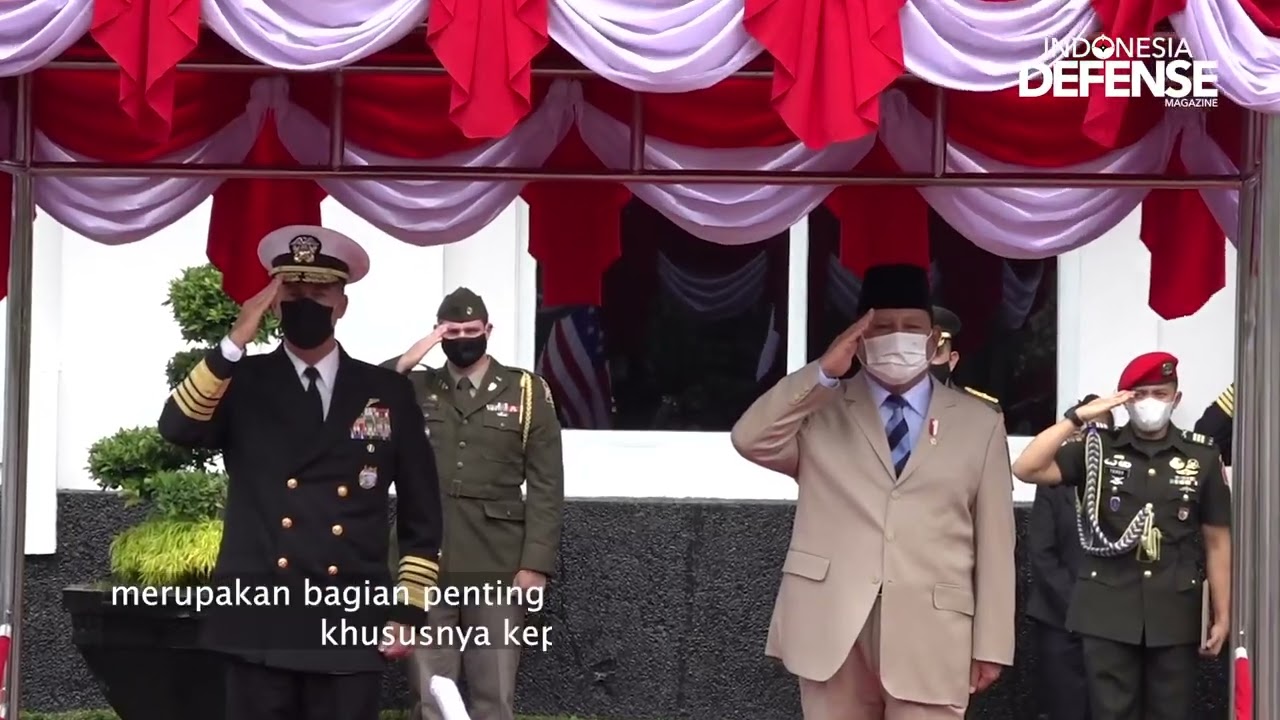 Menhan Prabowo Menerima Kunjungan Kehormatan Komandan USINDOPACOM