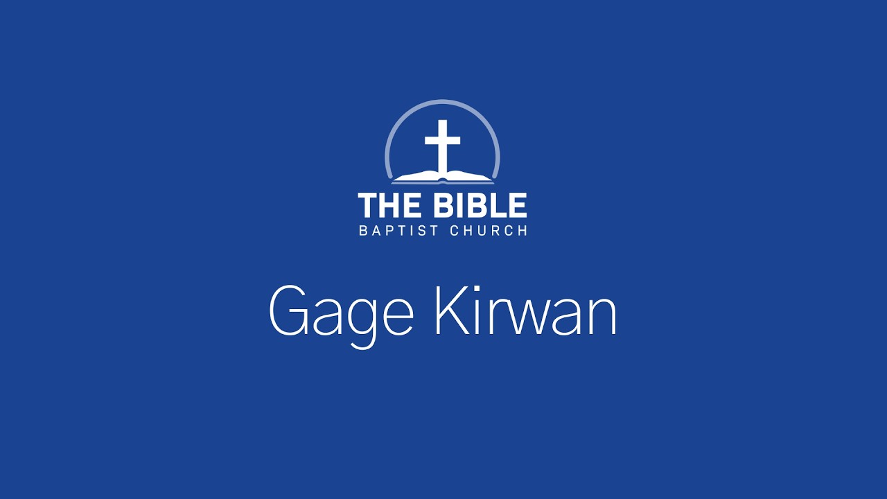 Sunday School | Gage Kirwan | Unbelief of Moses