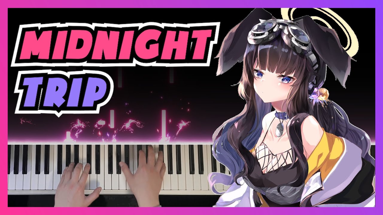 안들으면 후회하는 아련한 피아노연주 / 블루 아카이브 Midnight Trip | Blue Archive Memorial BGM Piano / ブルーアーカイブ メモリアル ピアノ演奏