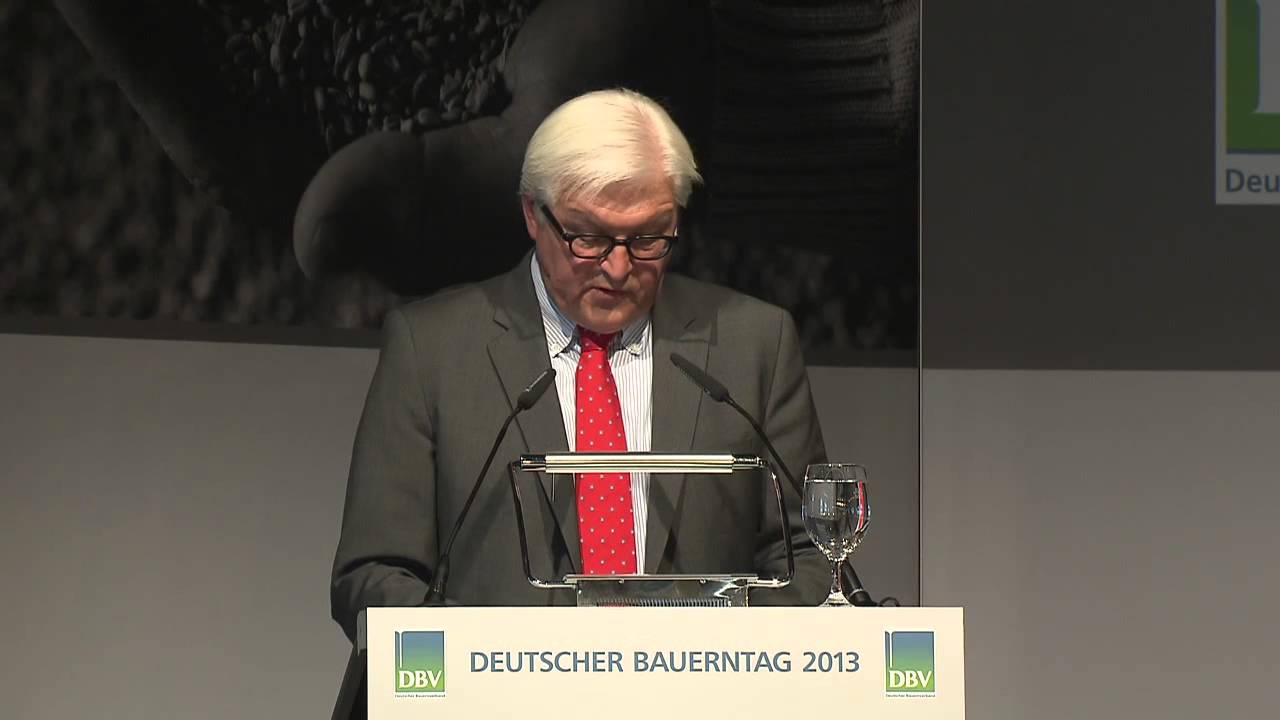 Frank-Walter Steinmeier auf dem Bauerntag 2013