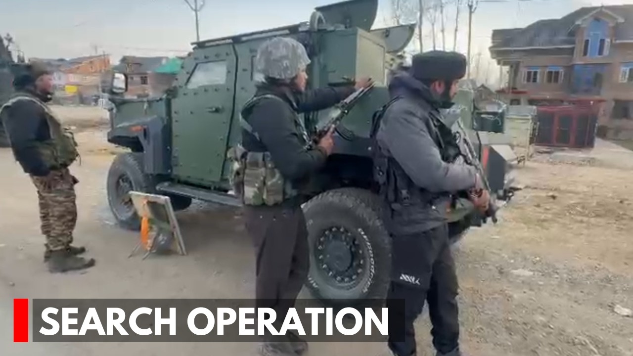 Qazigund: Cordon & Search Operation Launched At Bonigam