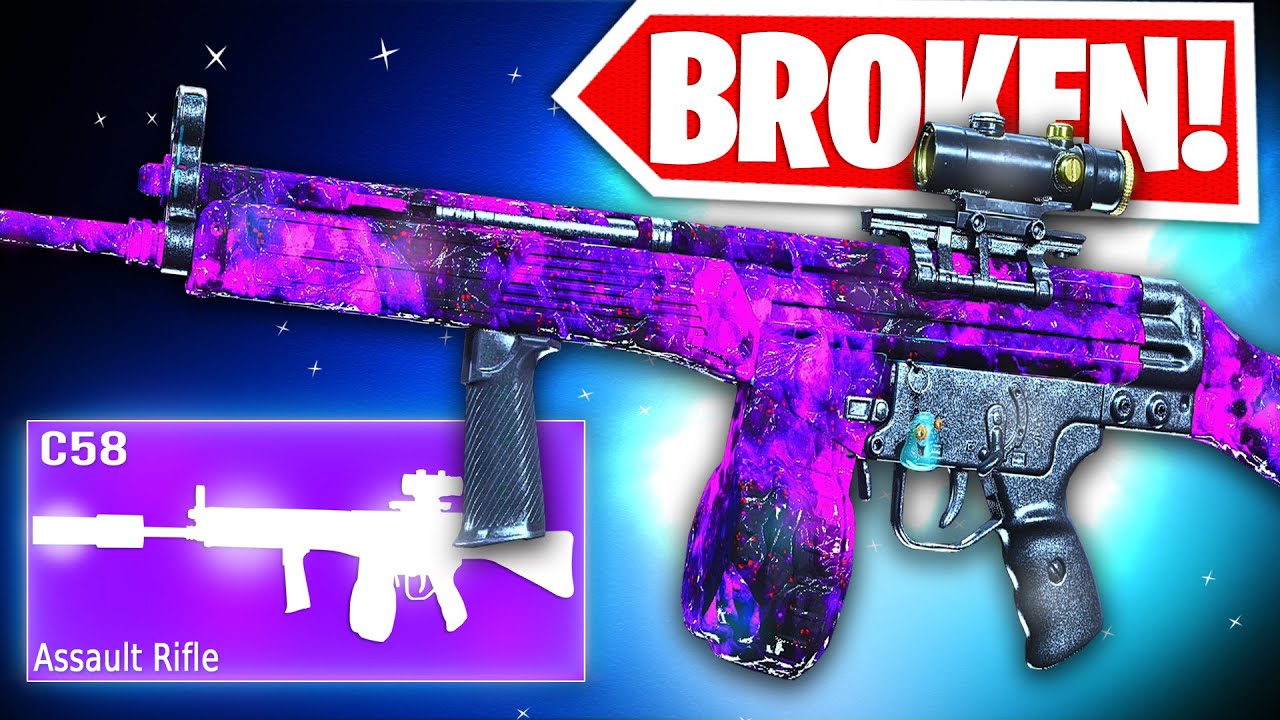 The C58 is * BROKEN * in WARZONE! 😍 ( BEST C58 BUILD )