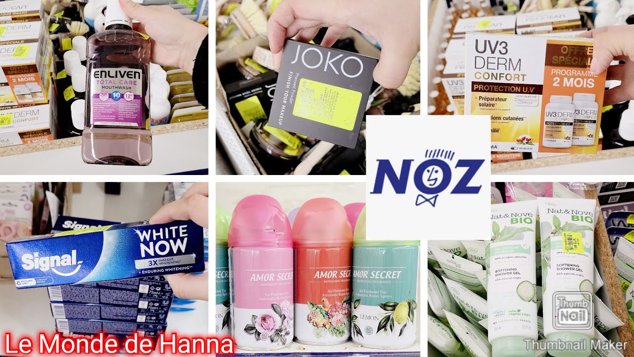 NOZ ARRIVAGE 01-04 COSM&Eacute;TIQUES BEAUT&Eacute; ENTRETIEN 