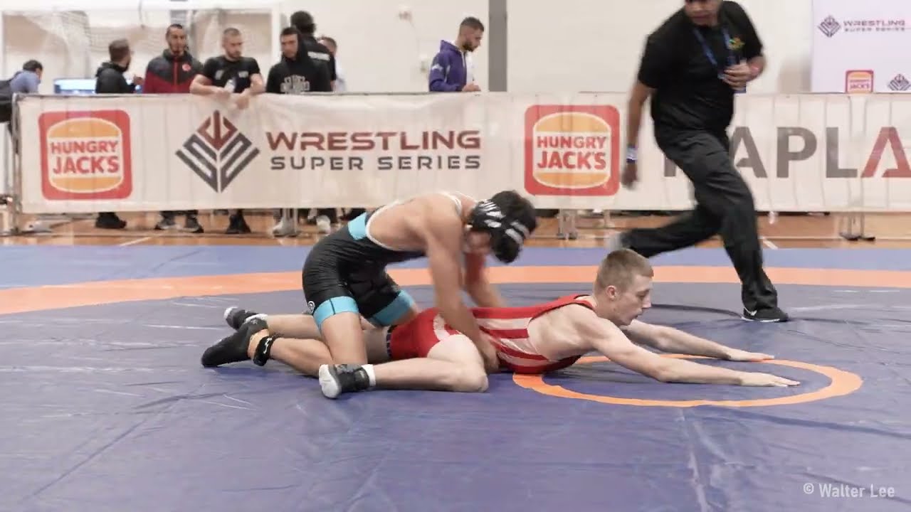 NIXON SUDDENS and MAX HAYES-ANTCLIFFE (match 1) - 22 May 2022, Wrestling Super Series Freestyle