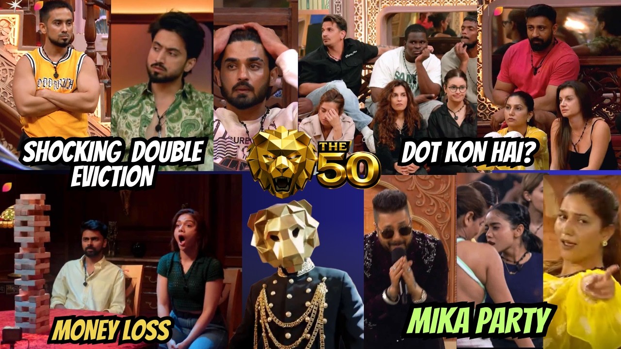 The 50 Eviction EP: Arbaaz Faisu Adnaan Emotional, Prince Played, Nikki Divya Rajat, UD Vs Archana