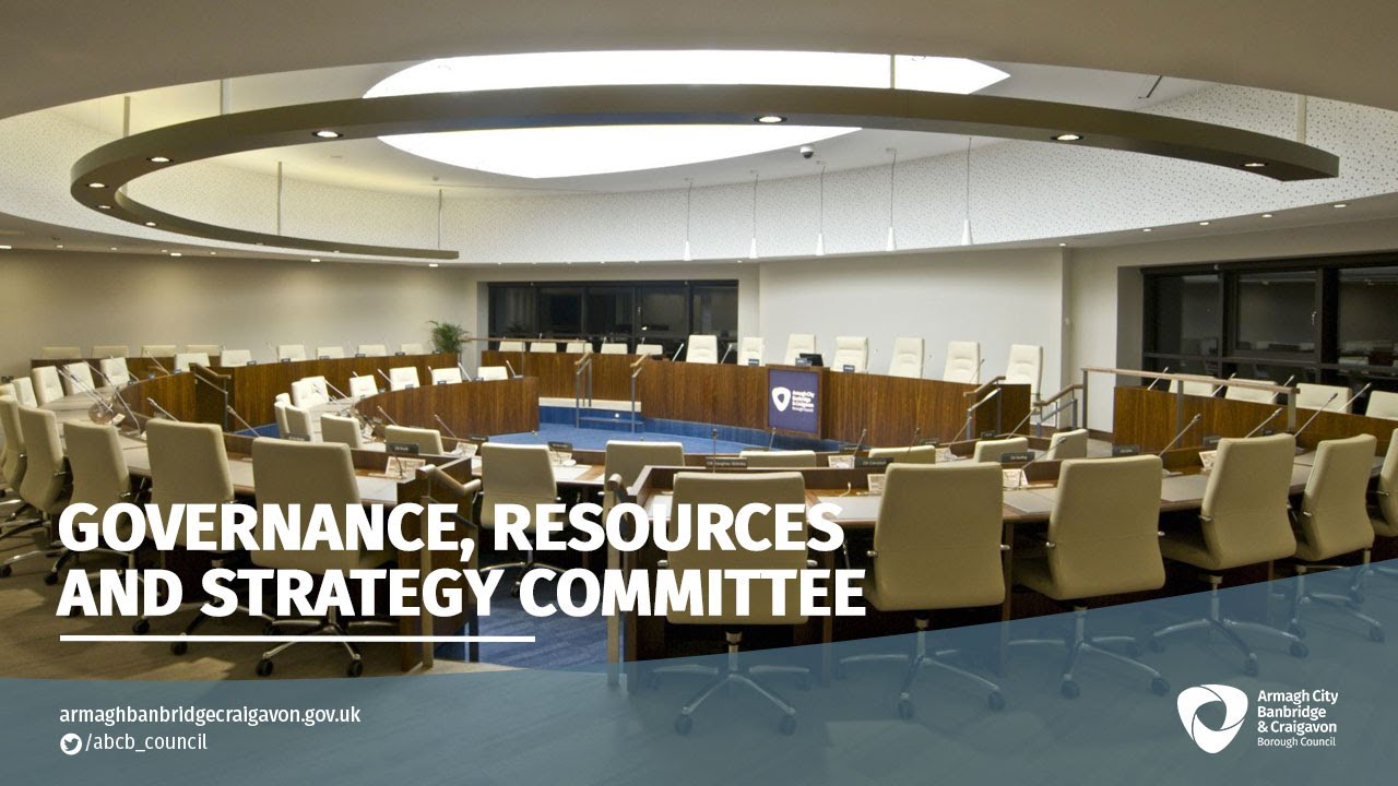 Governance, Resources and Strategy Committee on Wednesday the 11th of February 2026 at 6.30pm