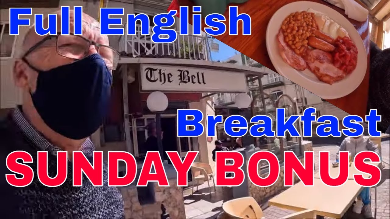 SUNDAY BONUS, Full English Breakfast, THE BELL PUB, QAWRA, MALTA