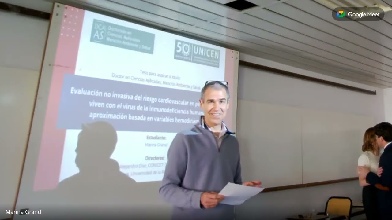 Defensa de Tesis de Posgrado Med. Marina Grand
