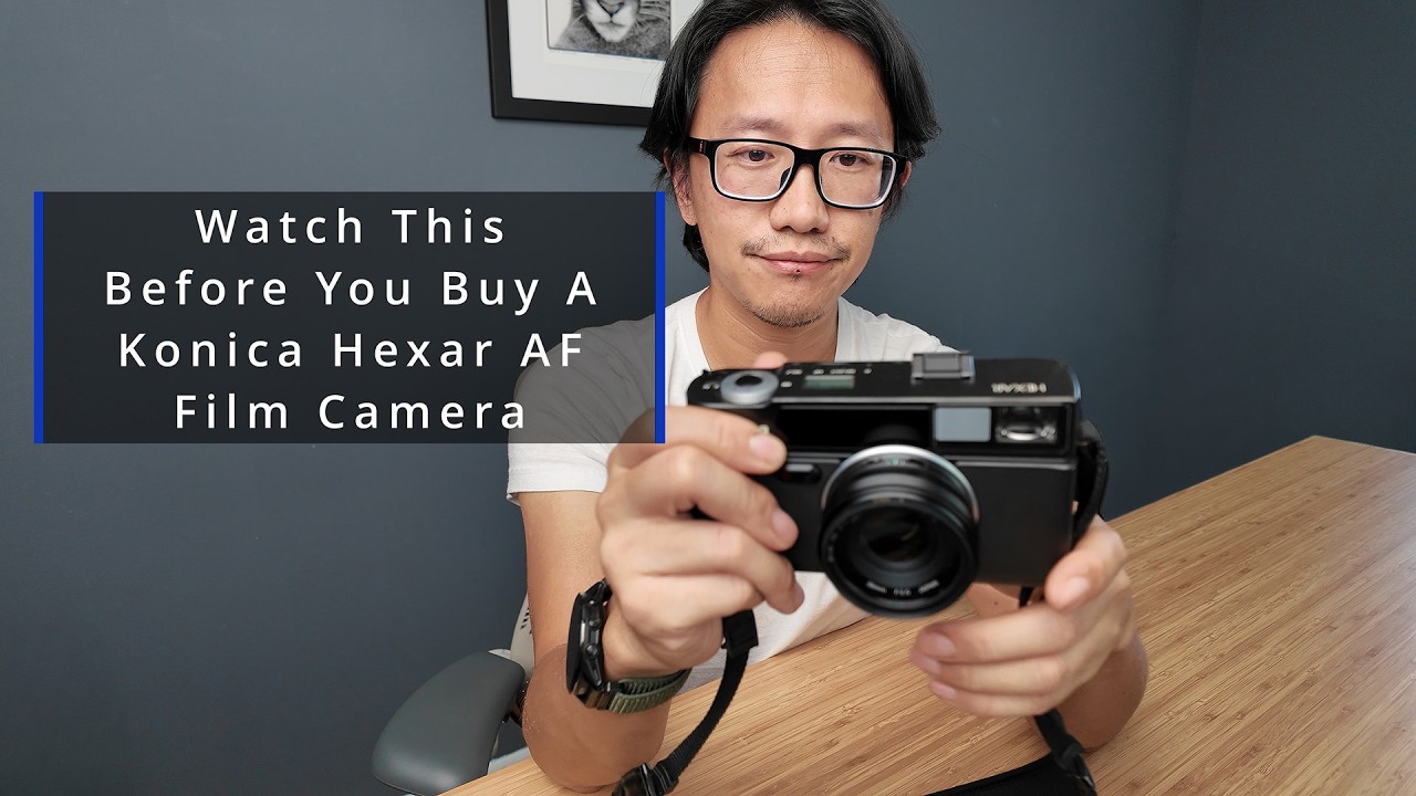 Konica Hexar AF: Посмотрите перед покупкой #пленочнаяфотография #konica #пленочнаякамера #аналоговая