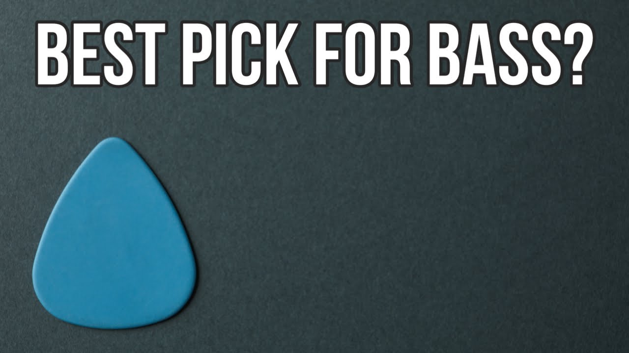 Bass Pick Comparison (no talking)
