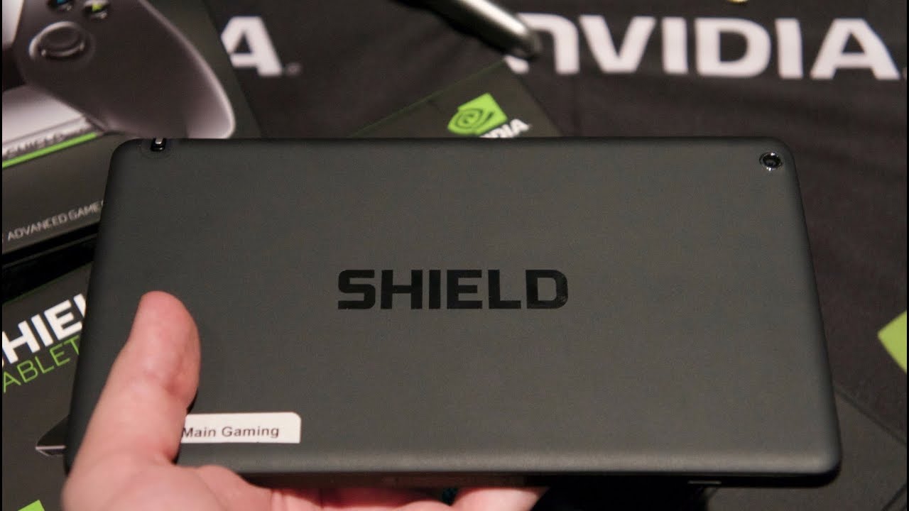 Распаковка планшета NVIDIA Shield Tablet + геймпад + чехол (unboxing)