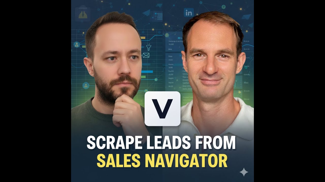 How to scrape Linkedin Sales Navigator to build B2B prospect lists in 2025 - Vayne.io scraper demo.