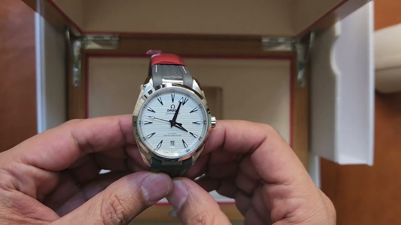 Abriendo la Caja (Unboxing) de un Reloj Omega Seamaster Aqua Terra