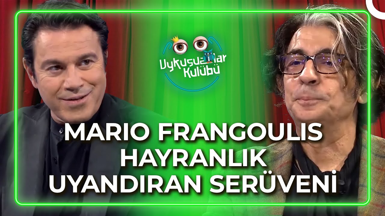 Mario Frangoulis Kariyer Basamaklarını Tek Tek Çıkıyor | Uykusuzlar Kulübü