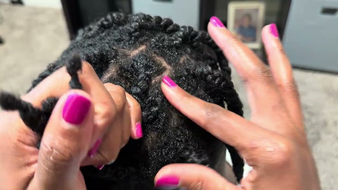 HAIR MASSAGE AND OILED SCALP!!!