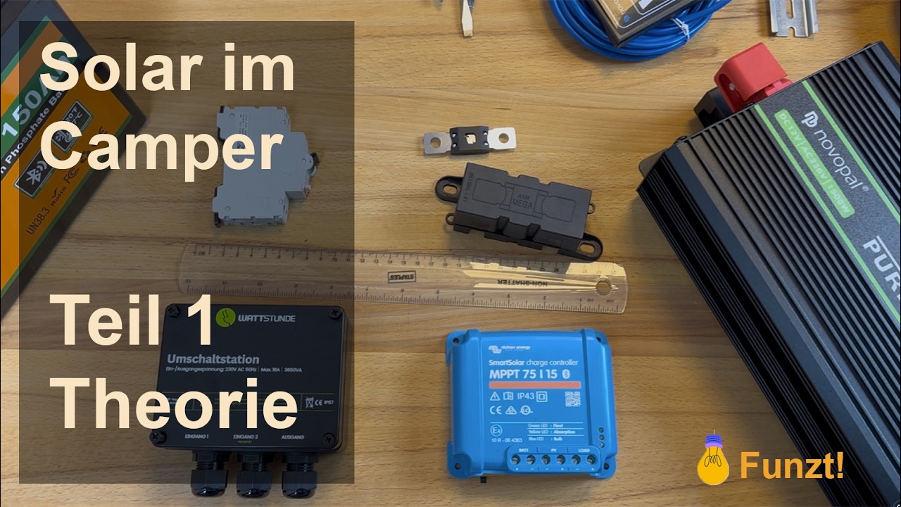Solar auf dem Camper - Teil 1 - Theorie