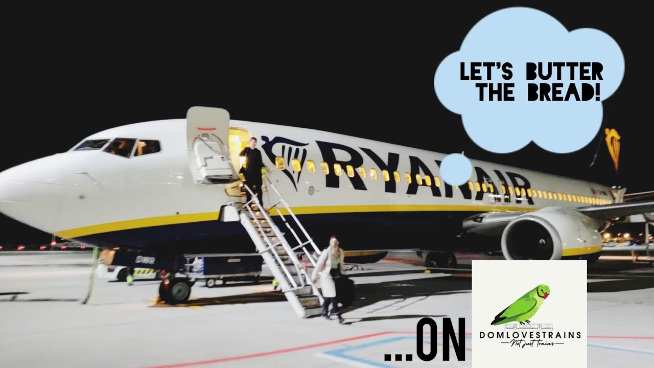 WILL IT BUTTER? RYANAIR LONDON STANSTED - KRAKOW TRIP REPORT IN 4K!