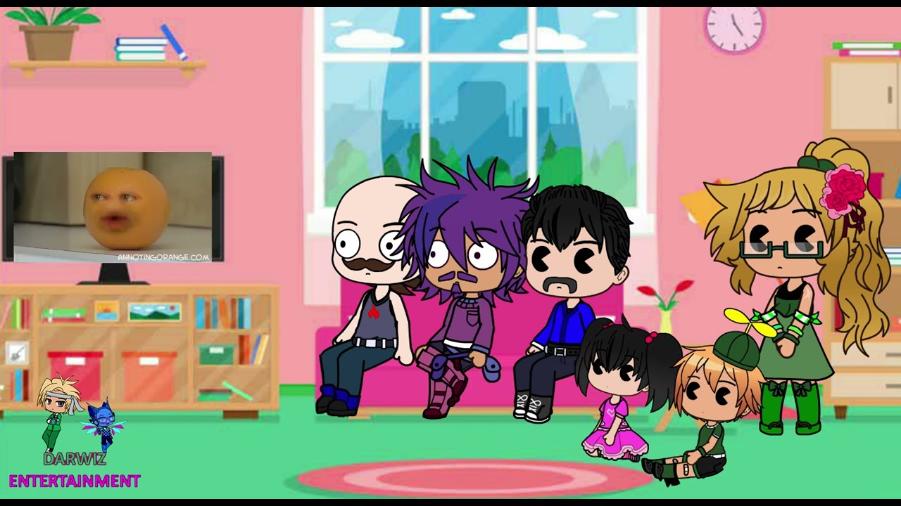 Реакция Джарвиса и компании на надоедливый апельсин, выпуск 2009 года (Gacha Club)