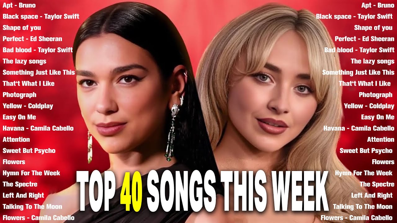Best Songs 2025 - Top 40 Hits Playlist | Bruno Mars, Dua Lipa, Rihanna, Lady Gaga