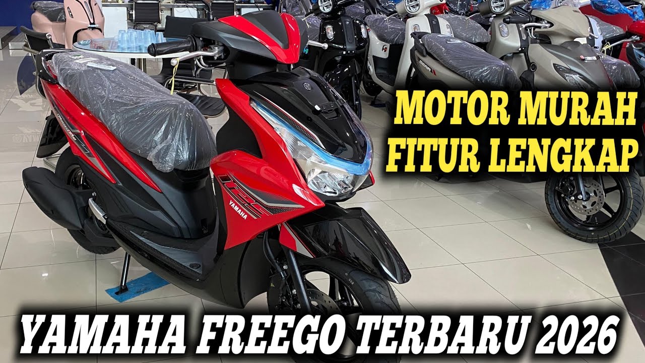 YAMAHA FREEGO TERBARU 2026 | MOTOR MURAH FITUR LENGKAP ‼️