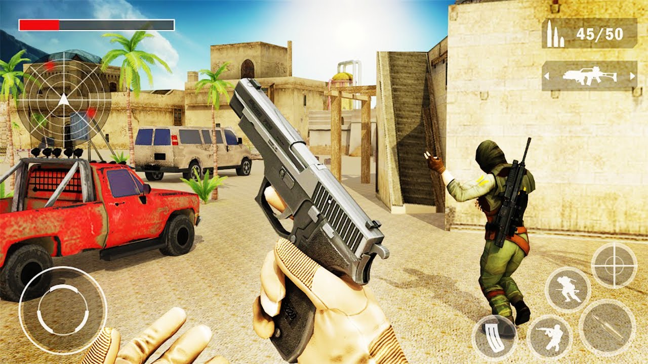 Counter Terrorist Mission Strike - Android GamePlay - Shooting Games