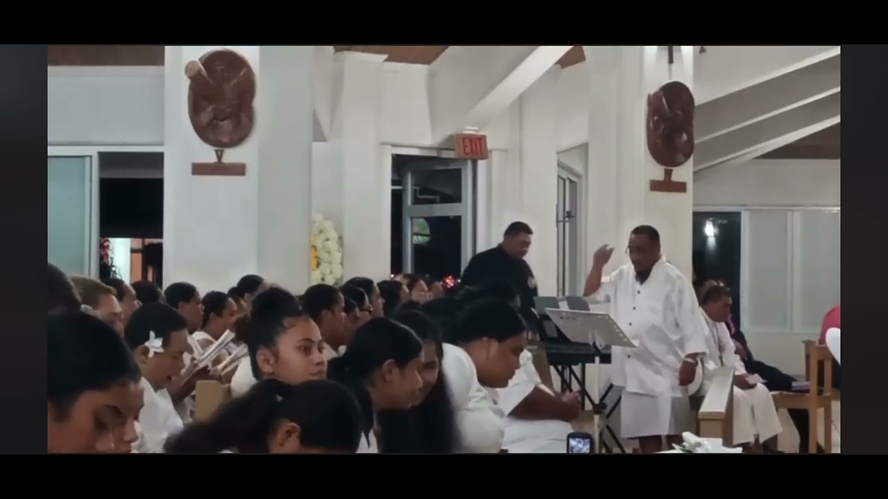Maria Imakulata Choir singing “Ua Malietoa”