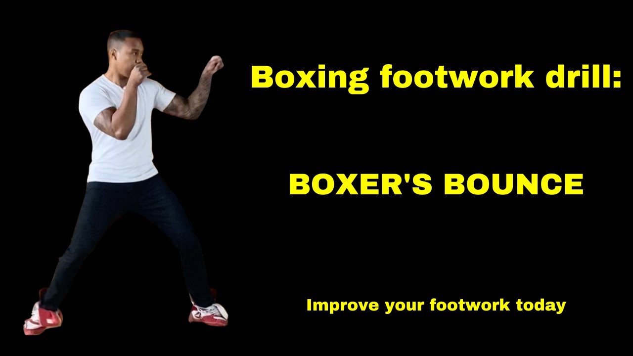 Boxing footwork fundamental: How to bounce like a boxer (bounce like Ali, Pacquiao, Leonard) 🥊