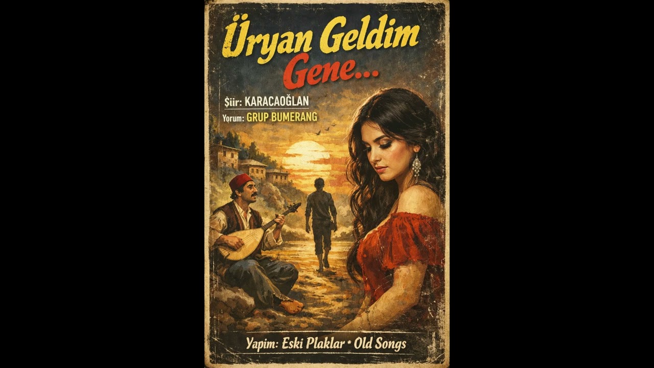 ÜRYAN GELDİM ÜRYAN GİDERİM, KARACAOĞLAN #müzik,#anadolurock,#özgünmüzik,#unutulmazşarkılar,