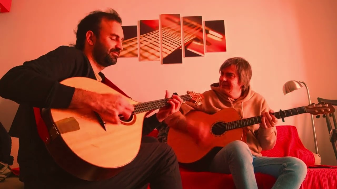 'Hemisferio Esquerdo' Rehearsal - Acoustic Guitar & Irish Bouzouki